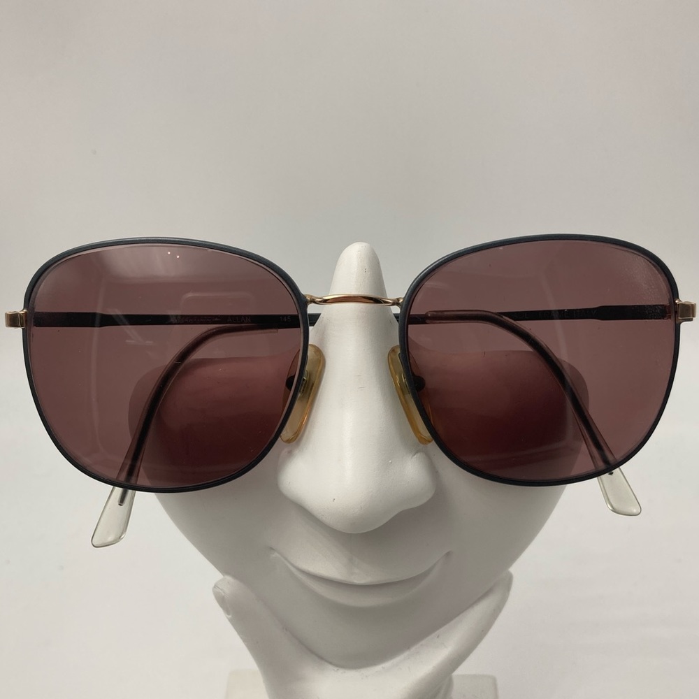 Vintage Avanti Allan Blue Oval Sunglasses Frames